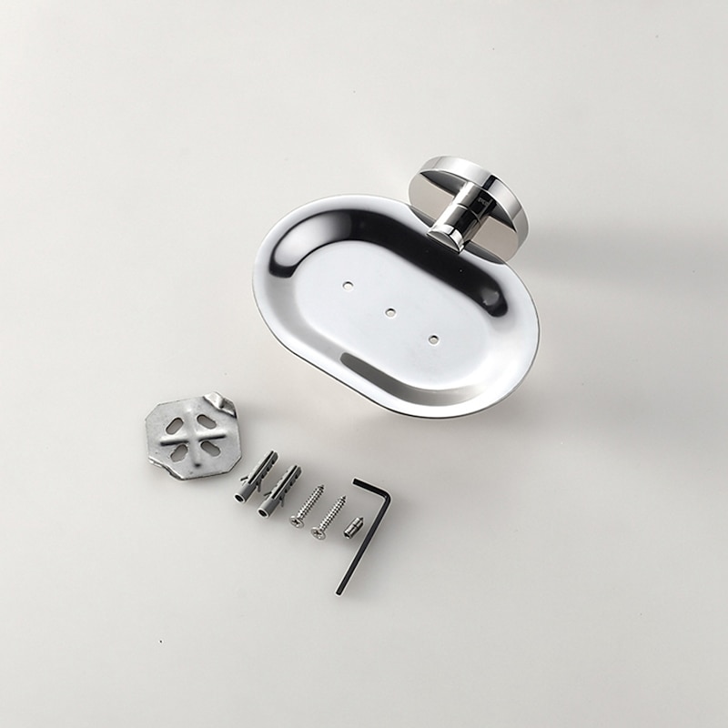 Soap Dishes & Holders Cool Contemporary Stainless Steel 1pc - Bathroom Wall Mounted4