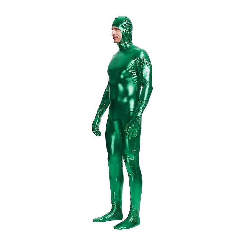 Zentai Suits Bodysuit Carnival Costume Full Body Suit Men's Solid Colored Latex Spandex Lycra Costume for Carnival Masquerade Adults'2
