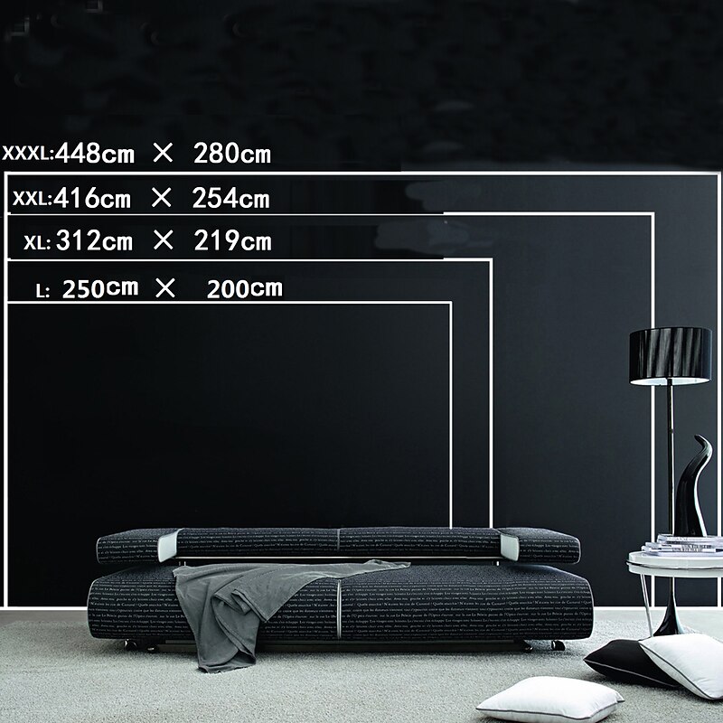 Mural Wallpaper Wall Sticker Covering Print Adhesive Required World Map Wood Canvas Home Décor 5