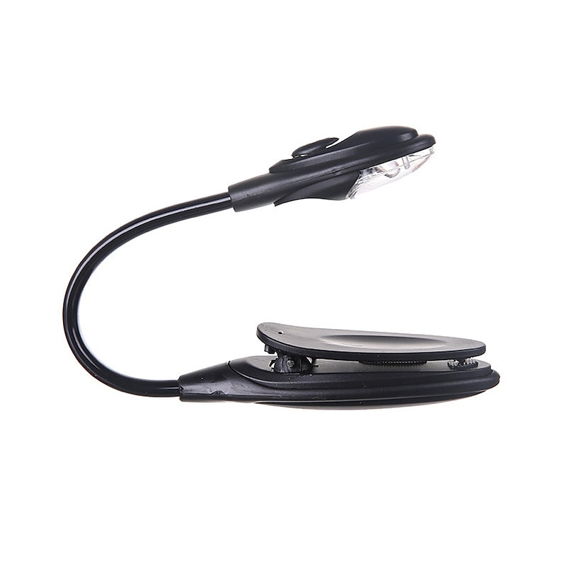 portable mini LED reading light book clip light protable bright Flexible Gooseneck for tablet computer 1 pc3