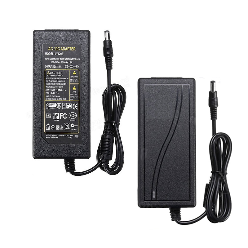 DC 12V 3A Power Adapter 36W AC100-240V to DC12V Transformers Switching Power Supply for LCD Monitor Wireless Router CCTV Cameras