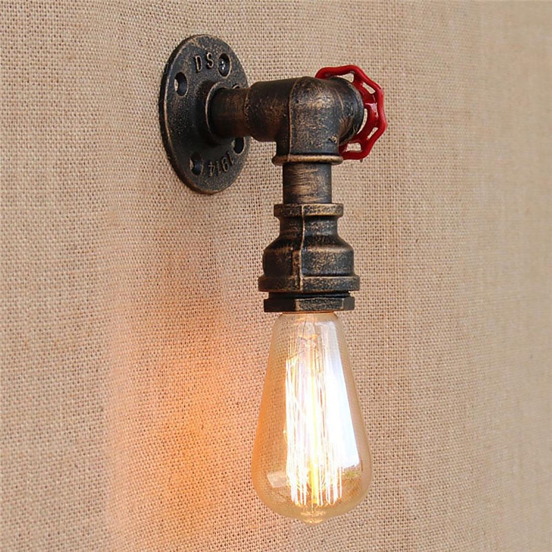 Mini Style Wall Sconces Living Room Metal Wall Light LED Fixture CE Certified E26 E27 110-120V 220-240V 60W4