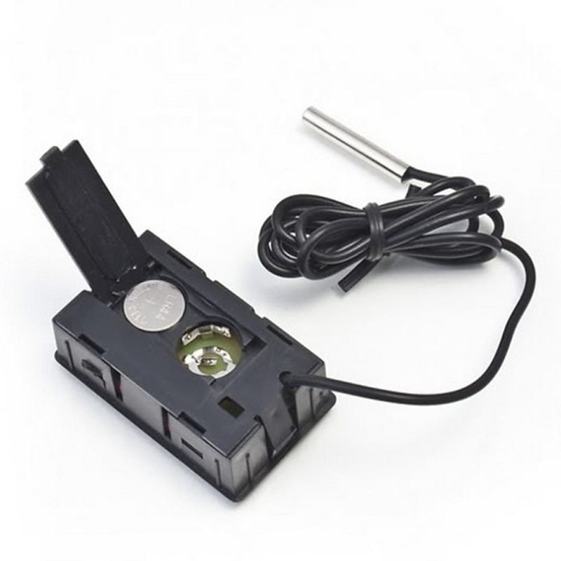 -50℃-100℃ Mini Digital LCD Indoor Convenient Temperature Sensor Thermometer Meter4