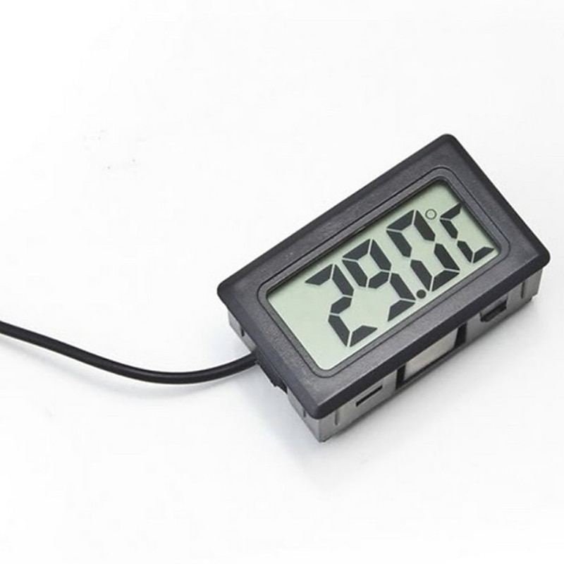 -50℃-100℃ Mini Digital LCD Indoor Convenient Temperature Sensor Thermometer Meter2