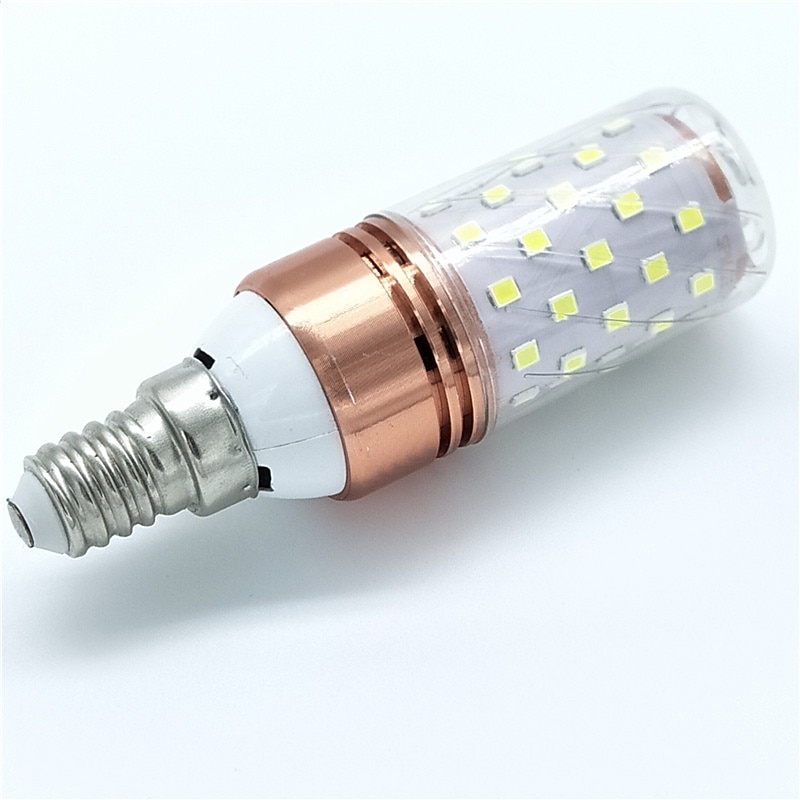 6pcs 12 W LED Corn Lights 800 lm E14 E26 / E27 T 60 LED Beads SMD 2835 Decorative Christmas Wedding Decoration Warm White Cold White 220-240 V / RoHS / CE Certified4