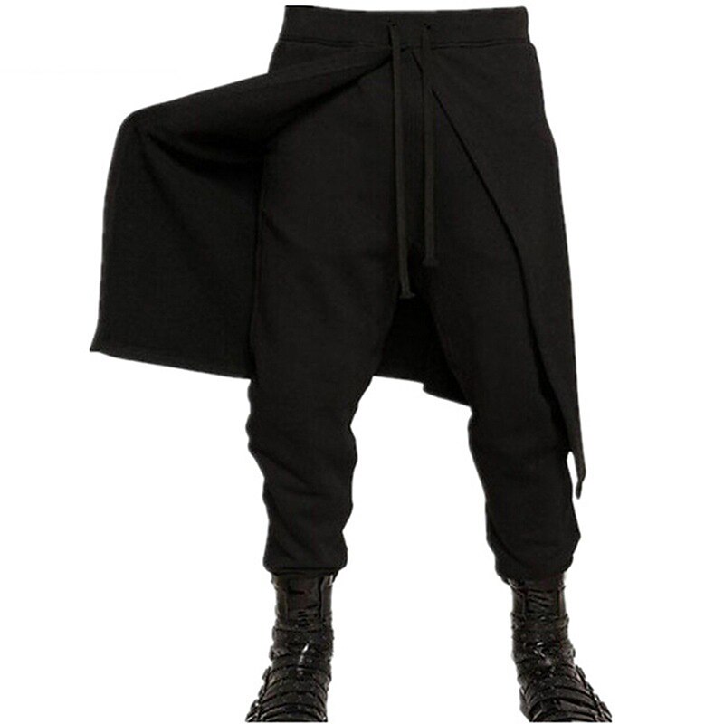 Pants Punk & Gothic Renaissance Ancient Rome Pants Masquerade Knight Ritter Solid Colored Fancy Dress Men's Halloween Masquerade Adults' Pants4