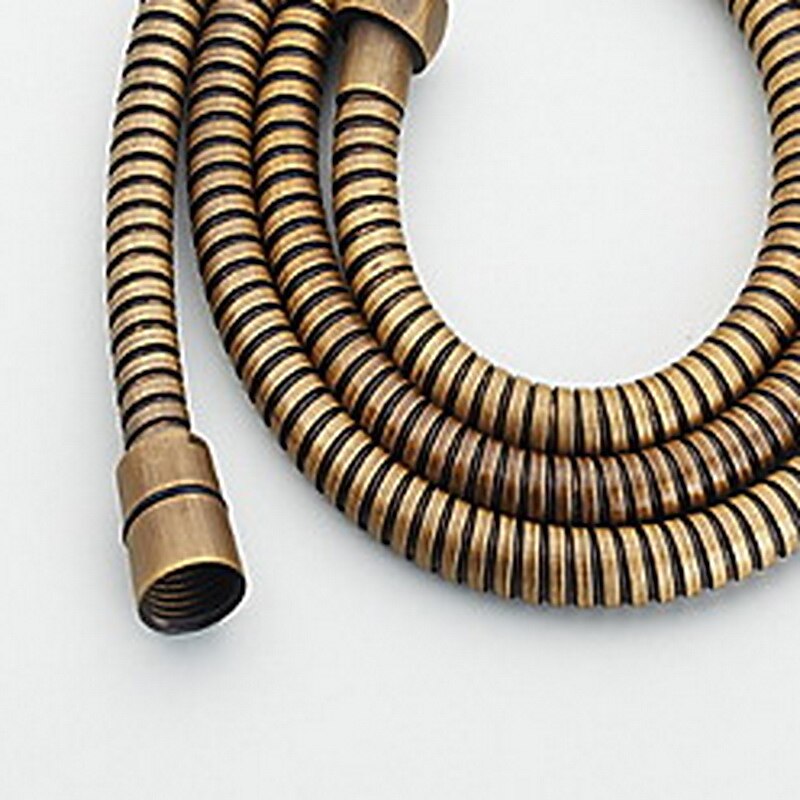 Faucet Accessory,Superior Quality Contemporary Brass  Finish Water Supply with Ti-PVD 1.5M Shower Hose3