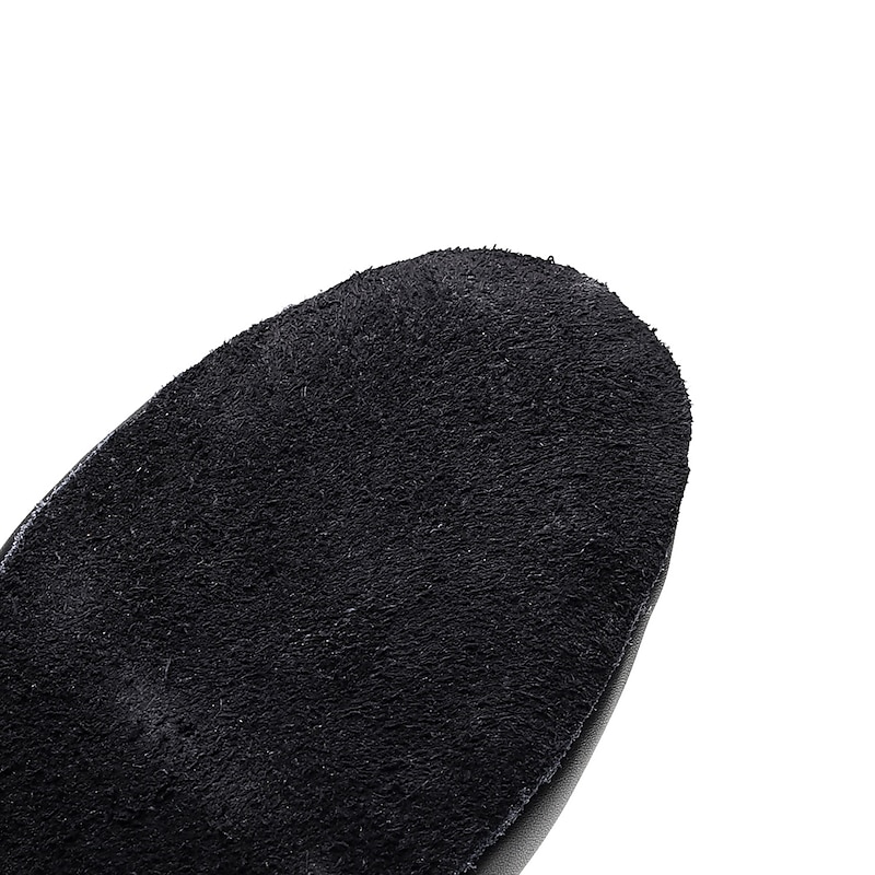 Flexible Black Faux Leather Jazz Dance Shoes for Men - Soft Sole, Lightweight, and Comfortable Performance Footwear3