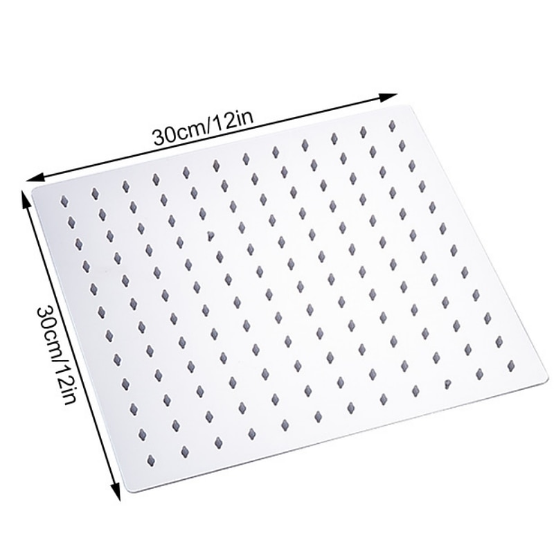 Contemporary Rain Shower Electroplated Feature - Water-saving, Shower Head4