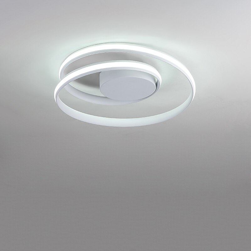 1-Light 46 cm Ceiling Light LED Flush Mount Lights Metal Geometrical Novelty Painted Finishes Modern 110-120V 220-240V4