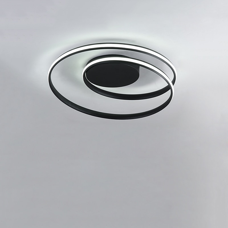 1-Light 46 cm Ceiling Light LED Flush Mount Lights Metal Geometrical Novelty Painted Finishes Modern 110-120V 220-240V3