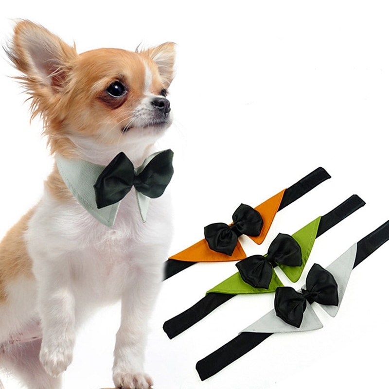 Dog Cat Necklace Puppy Clothes Tie / Bow Tie Headpieces Bow Dog Clothing for Pug Bichon Frise Pekingese Shih Tzu Dachshund