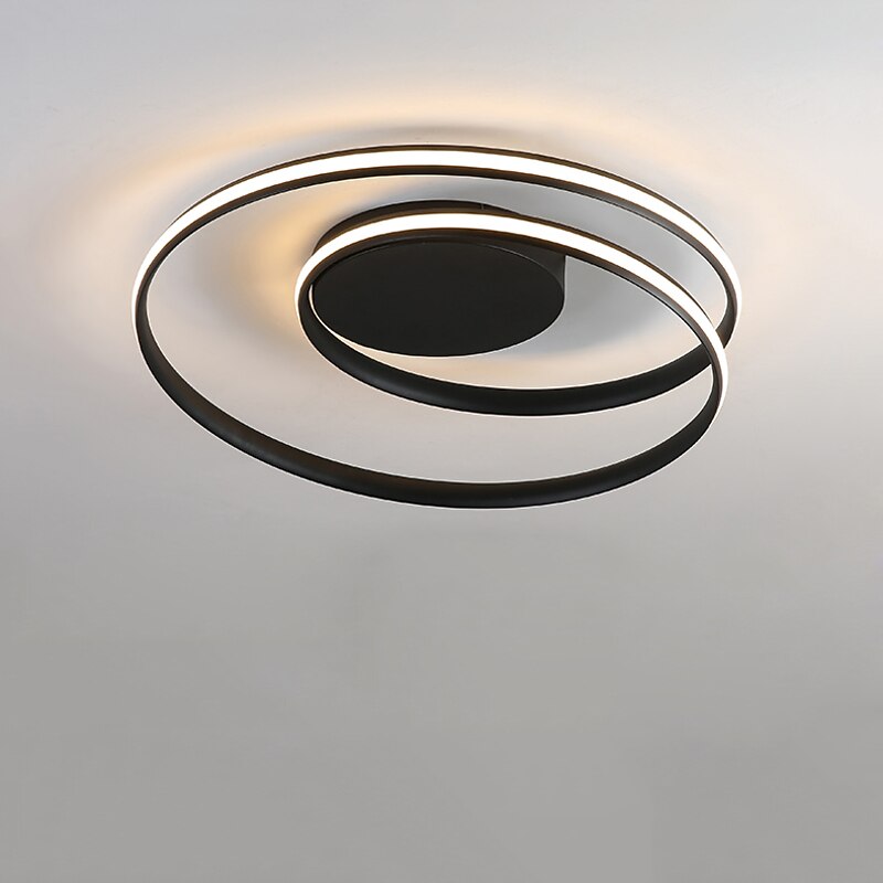 1-Light 46 cm Ceiling Light LED Flush Mount Lights Metal Geometrical Novelty Painted Finishes Modern 110-120V 220-240V2