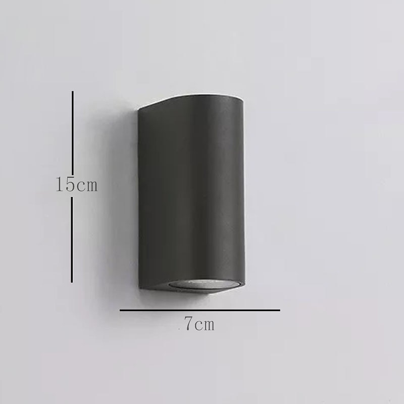 2-Light Outdoor Waterproof Wall Light LED Creative Minimalist Acrylic Geometric Design for Shops Cafes Office 15cm 110-120/220-240V 10W4