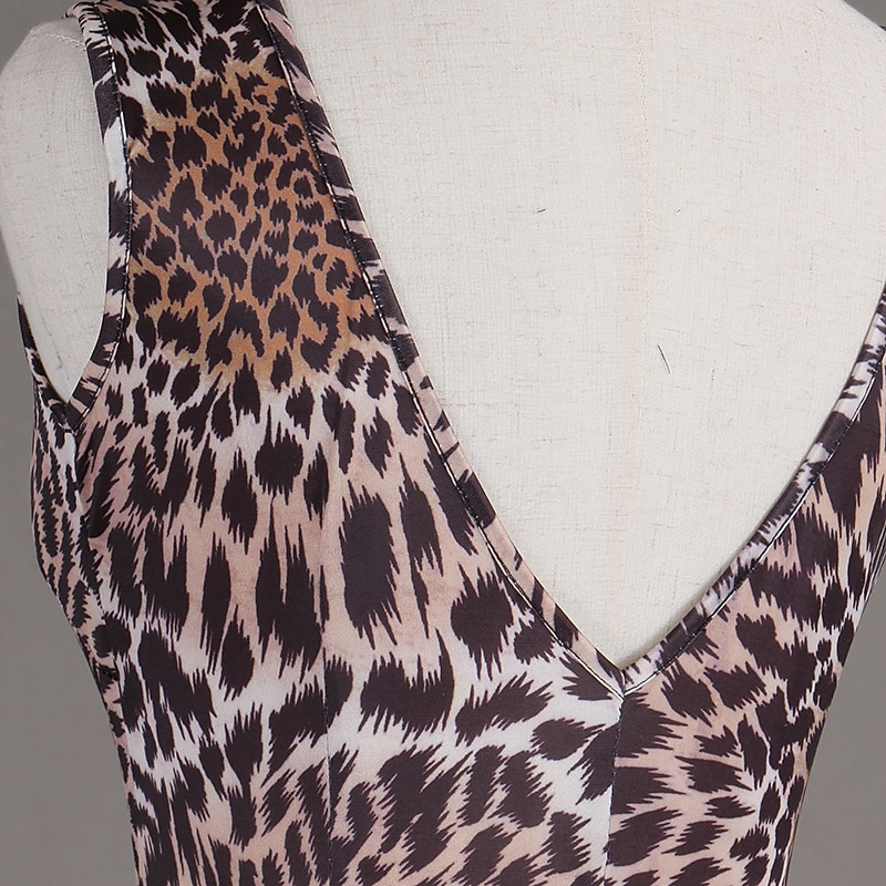 Dance Salsa Latin Dance Dress Split Joint Women's Performance Sleeveless Spandex Organza3