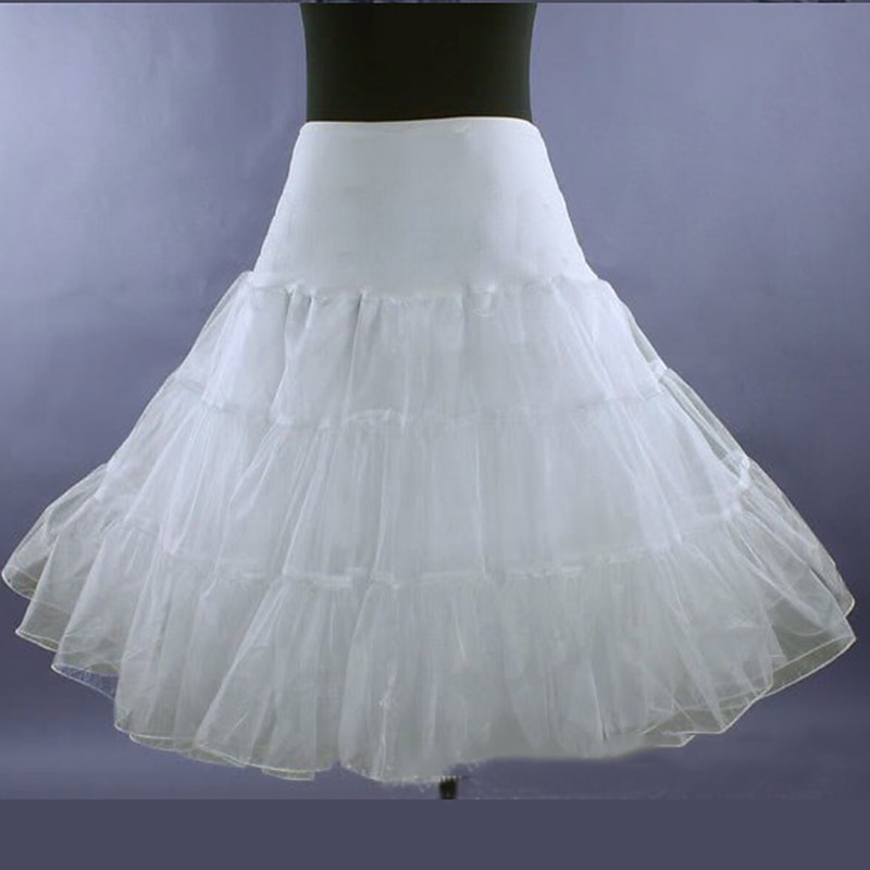 Petticoat Classic Lolita 1950s Cocktail Dress Dress Petticoat Hoop Skirt Crinoline Ballet Dancer Solid Colored Princess Fancy Dress Women's Girls' Wedding Party Bachelorette Party Adults' Petticoat2