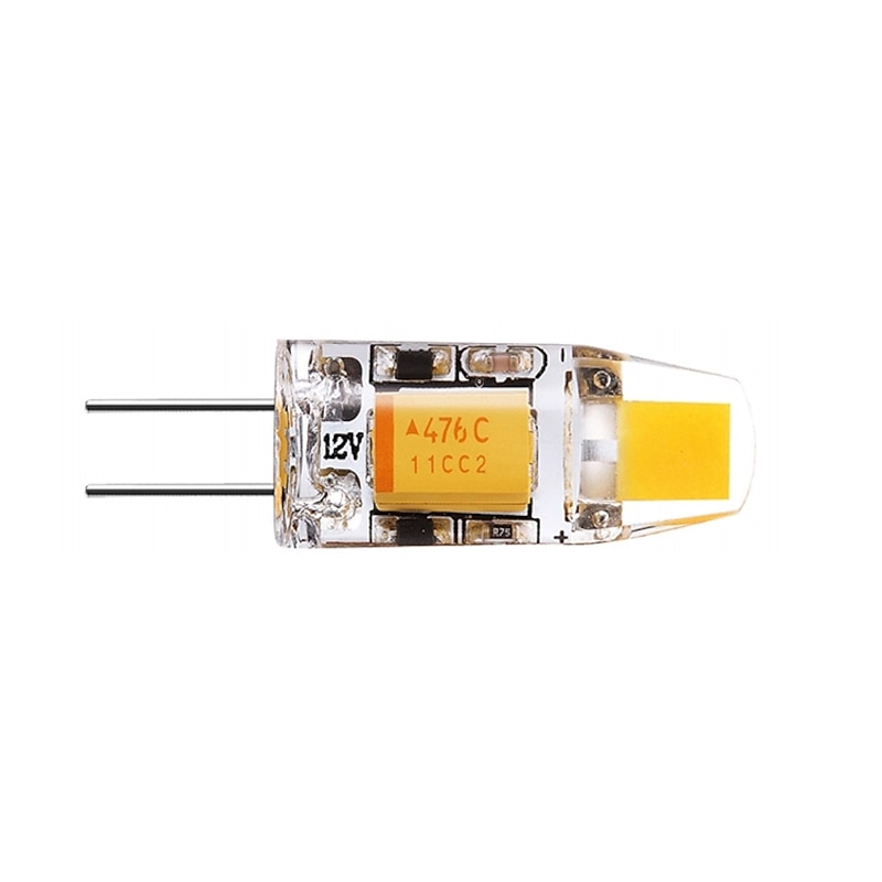 10pcs COB Candle LED Light Bulbs 1.5 W LED Bi-pin Lights 150 lm G4 1 LED Beads COB Lovely Warm White 12V3
