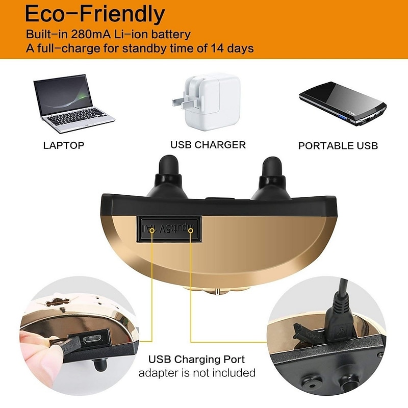 Dog Training Collar Dog Training Anti Bark Collar Shock Collar Adjustable Size Electric Dog Cat Pets Waterproof Anti Bark Electronic / Electric Safety Plastic Electronic Behaviour Aids For Pets 5