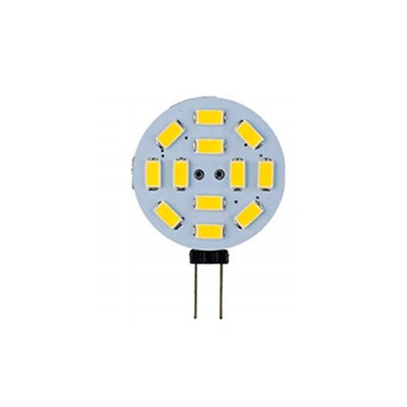 10pcs 3W Bi-pin Disc LED Light Bulb 300lm G4 SMD5730 30W Halogen Equivalent Warm Cold White for Puck Lights RV Trailers Campers Automotive2