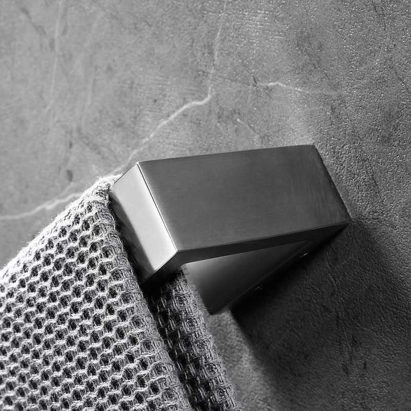 Toilet Paper Holder / Towel Bar / Bathroom Accessory Set Creative / Premium Design Fun &amp; Whimsical / Contemporary Metal / Stainless Steel / Stainless Steel + A Grade ABS 4pcs - Bathroom Wall Mount3