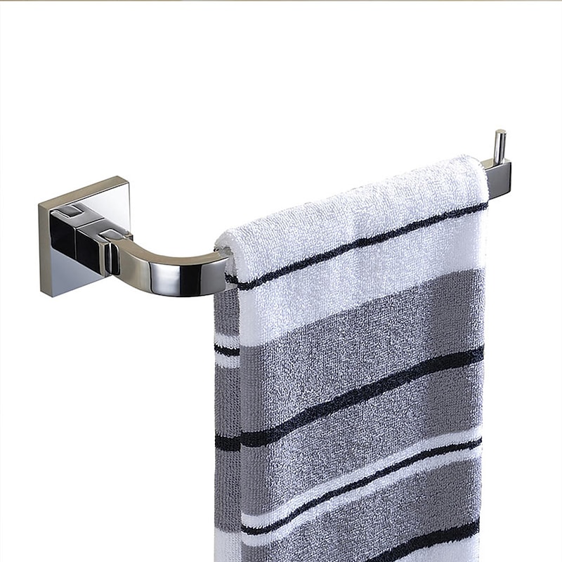 Towel Bar New Design / Creative Contemporary / Traditional Metal 1pc - Bathroom towel ring Wall Mounted3