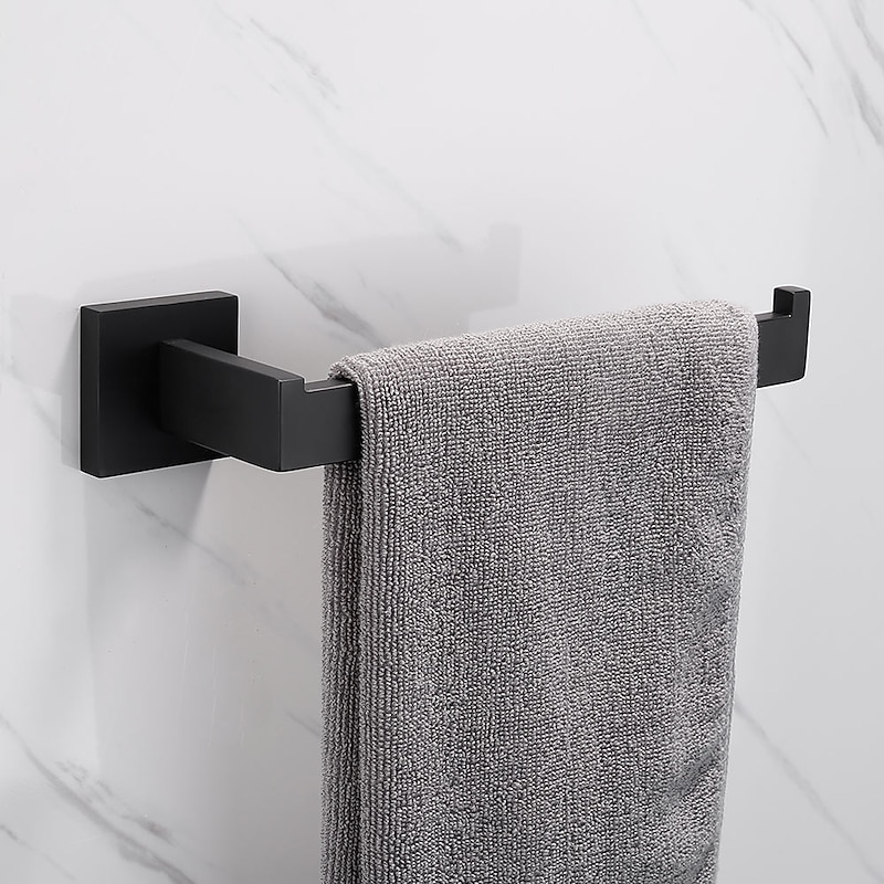 Towel Bar / Toilet Paper Holder / Robe Hook New Design / Creative Contemporary / Traditional Stainless Steel / Stainless Steel / Iron / Metal 4pcs - Bathroom Wall Mounted3