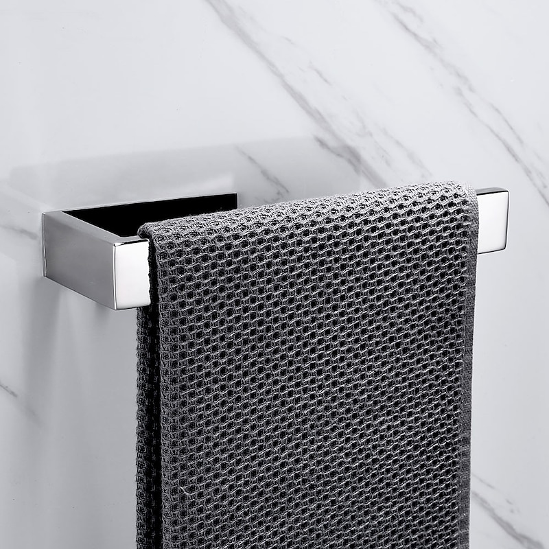 Towel Bar New Design / Self-adhesive / Creative Contemporary / Traditional Stainless Steel / Iron 1pc - Bathroom towel ring Wall Mounted