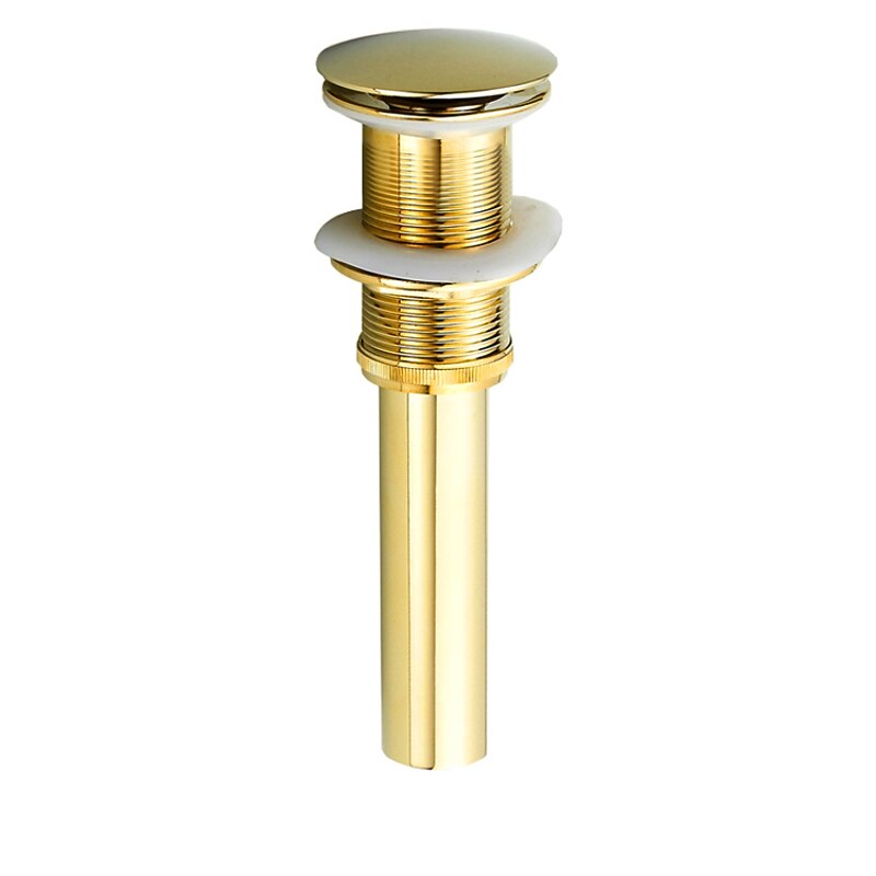 Brass Pop Up Sink Drain Stopper with Overflow Bathroom Faucet Vessel Vanity Sink Drainer4