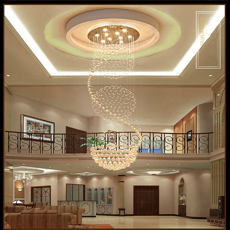 9-Light 50 cm Chandelier LED Crystal Flush Mount Lights Metal Chrome Traditional / Classic 110-120V / 220-240V / GU104