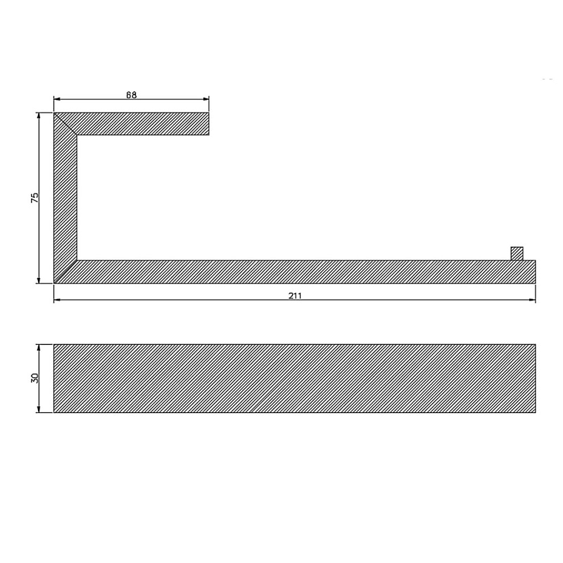 Towel Bar New Design / Creative Contemporary / Modern Stainless Steel 1pc - Bathroom towel ring Wall Mounted