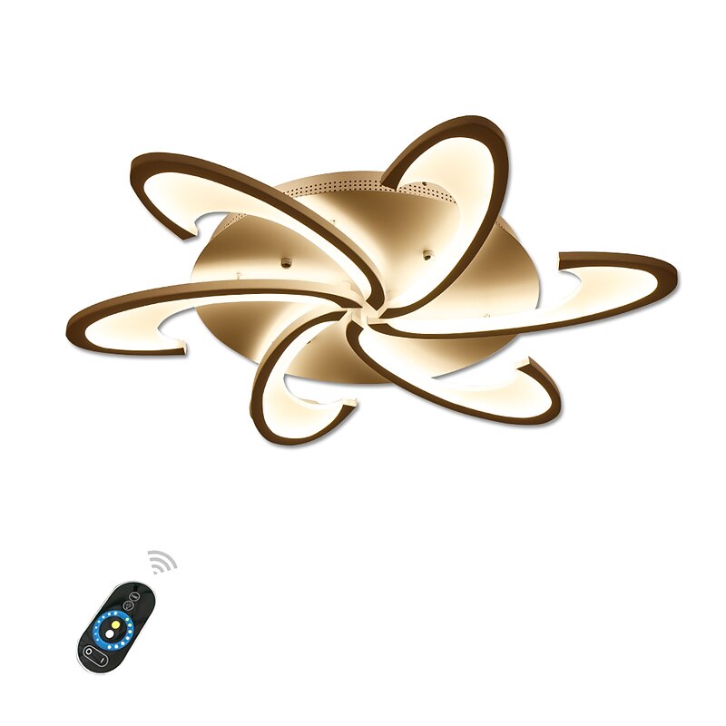 70 cm Dimmable Flush Mount Lights Aluminum Geometrical Novelty Anodized LED Modern Simple 220-240V2