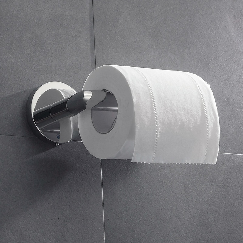 Toilet Paper Holder New Design / Creative Contemporary / Modern Metal 1pc - Bathroom Wall Mounted2