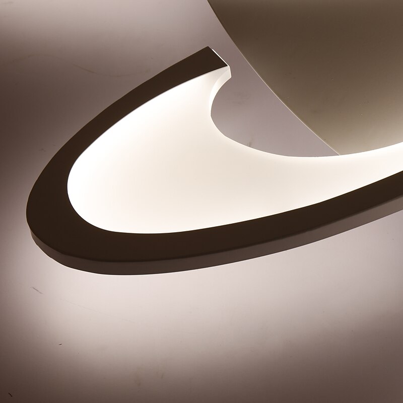 70 cm Dimmable Flush Mount Lights Aluminum Geometrical Novelty Anodized LED Modern Simple 220-240V4