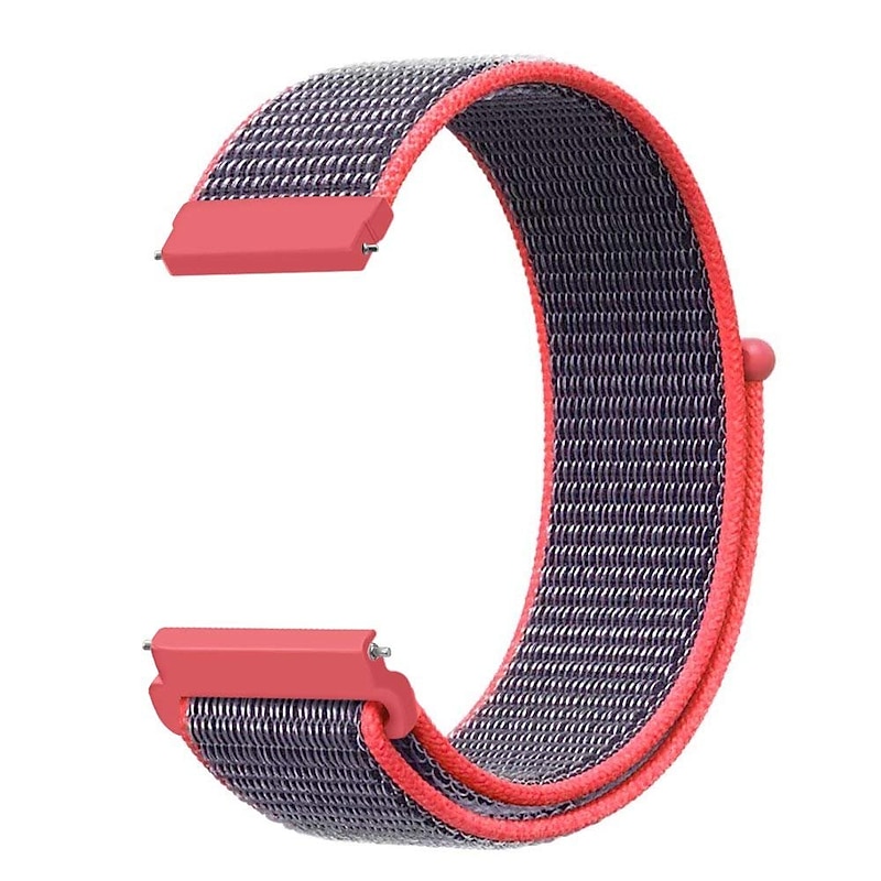 Watch Band for Fitbit Versa 2 / Versa Lite / Versa SE / Versa Fabric Nylon Replacement  Strap Soft Breathable Sport Loop Wristband2