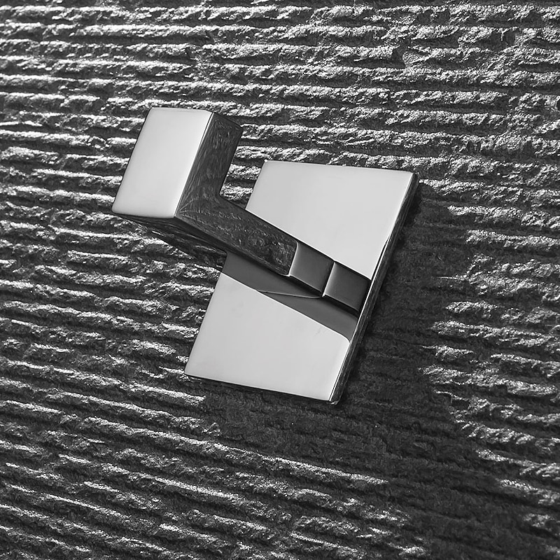Robe Hook New Design / Self-adhesive / Creative Contemporary / Modern Metal 1pc - Bathroom Wall Mounted3