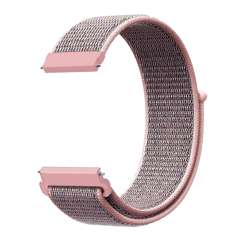 Watch Band for Fitbit Versa 2 / Versa Lite / Versa SE / Versa Fabric Nylon Replacement  Strap Soft Breathable Sport Loop Wristband4