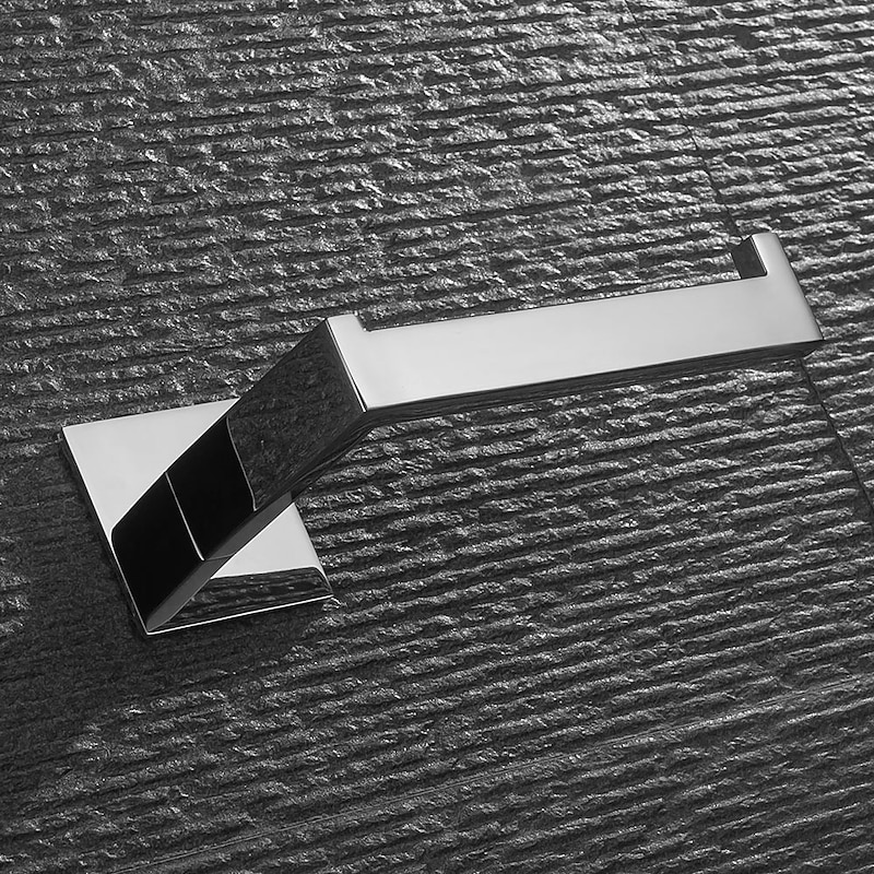 Toilet Paper Holder New Design / Self-adhesive / Creative Contemporary / Modern Metal 1pc - Bathroom Wall Mounted3