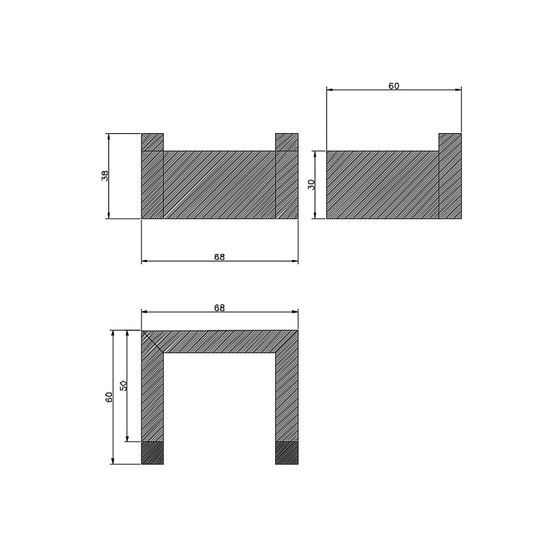 Robe Hook Premium Design / Creative Contemporary / Modern Metal 1pc - Bathroom Wall Mounted