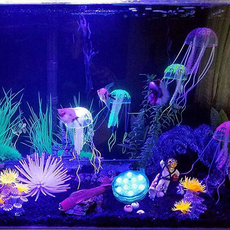 Outdoor Remote Controlled RGB Submersible Light – Waterproof LED Lights Battery Powered for Swimming Pool, Vase, Bowl, Garden, and Party Decoration 1/4/8 pcs2