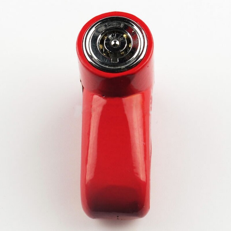 Bike Lock Disc Brake Lock Locking Security Anti Theft Safety For Road Bike Mountain Bike MTB Fixed Gear Bike Cycling Bicycle Metal Black Red 1 pcs2