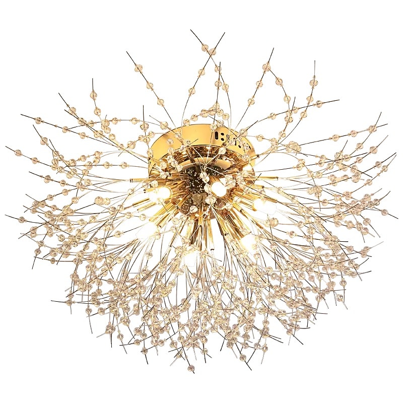 50 cm Pendant Light LED Lantern Design Flush Mount Lights Metal Brass Traditional / Classic Firework 220-240V2