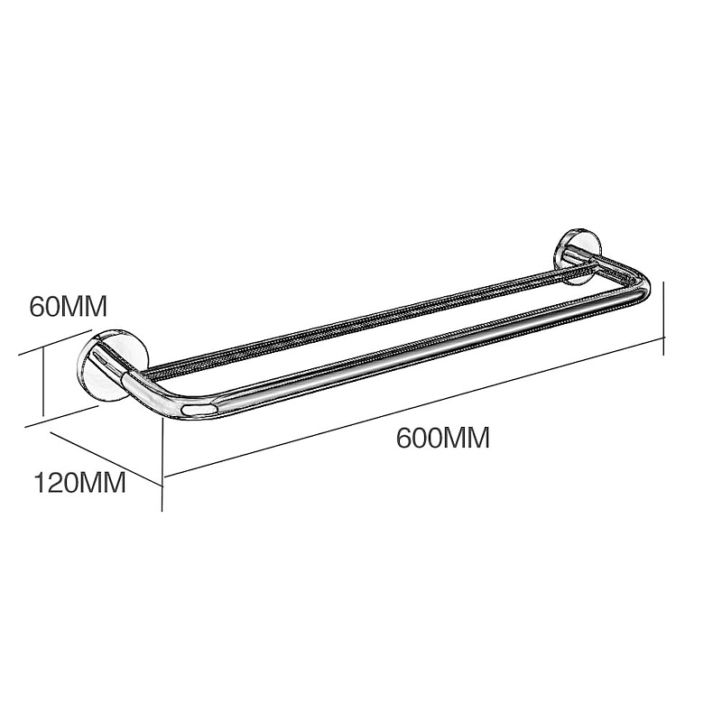 Bathroom Hardware Accessory Towel Ring/Toilet Paper Holder/Robe Hook/Soap Dish and Towel Holder Stainless Steel Wall Mounted Silver4