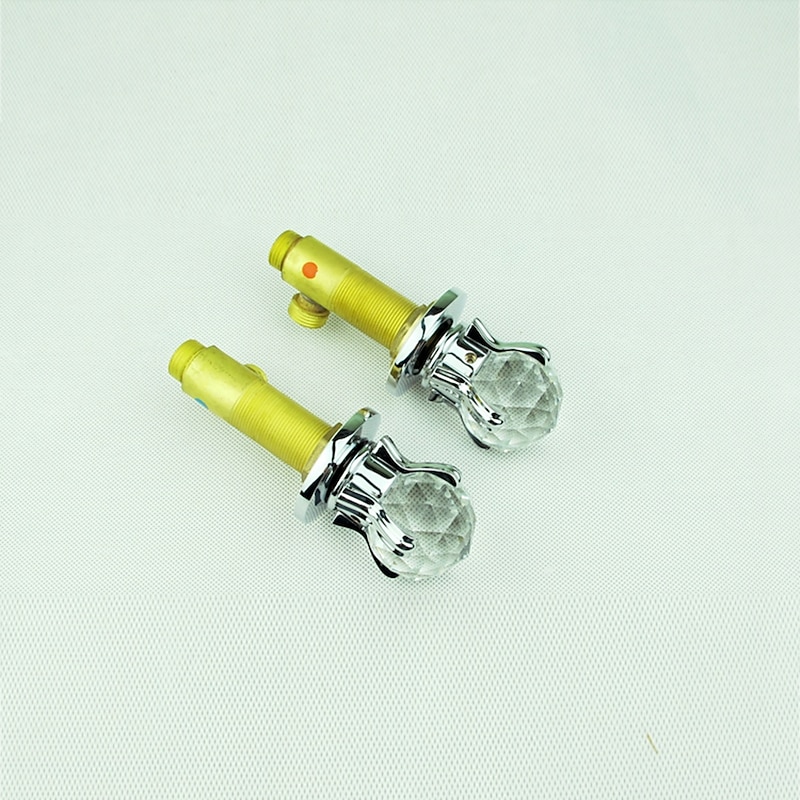 Bathtub Faucet - Contemporary Chrome Roman Tub Brass Valve Bath Shower Mixer Taps3