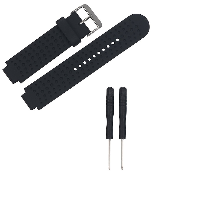 Watch Band for Garmin Garmin Forerunner 25 Silicone Replacement  Strap Breathable Sport Band Wristband2
