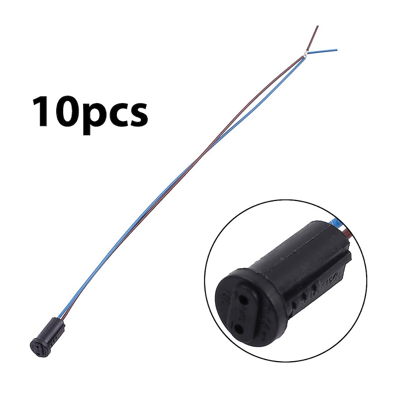 10Pcs/Bag G4 Lamp Holder Wire Socket Cable 20cm LED Bulbs Connector Fitting Accessory For G4 Ceiling Light/Halogen Lamp4