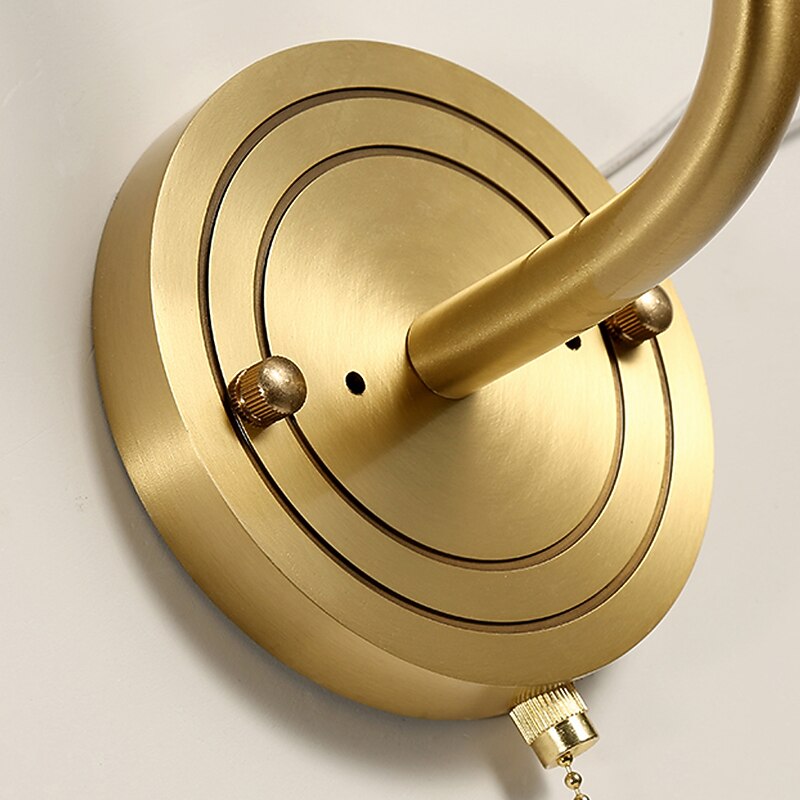 Wall Lamp Antique Wall Sconces for Bedroom Corridor Nordic Fabric Night Light Wall Mounted Antler Lighting Fixtures Brass4