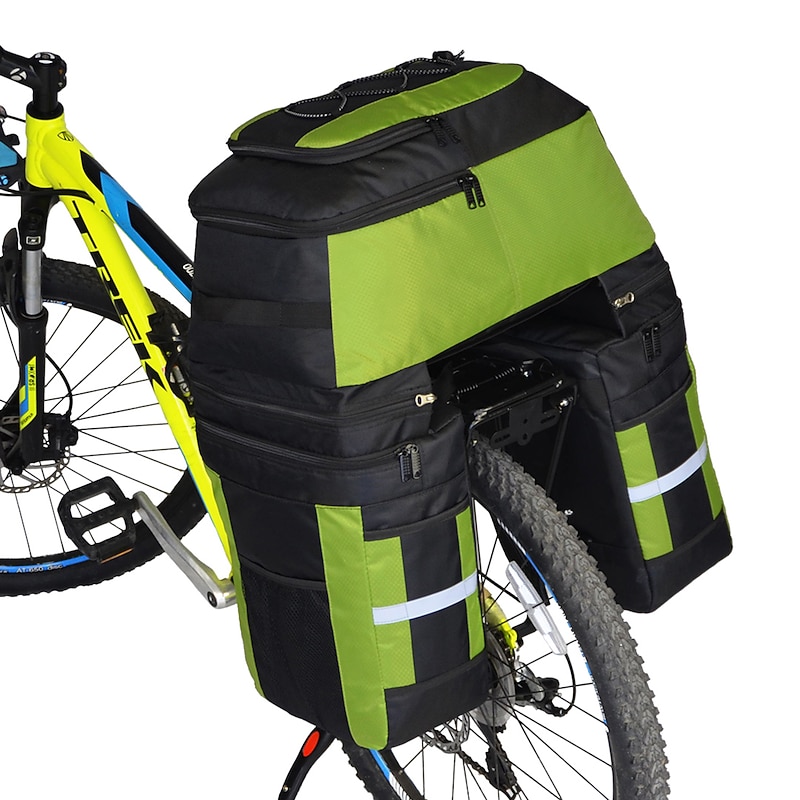 70 L Waterproof Bike Panniers Bag Rain Cover 3 In 1 Rain Waterproof Cycling Bike Bag 1680D Polyester Bicycle Bag Cycle Bag3