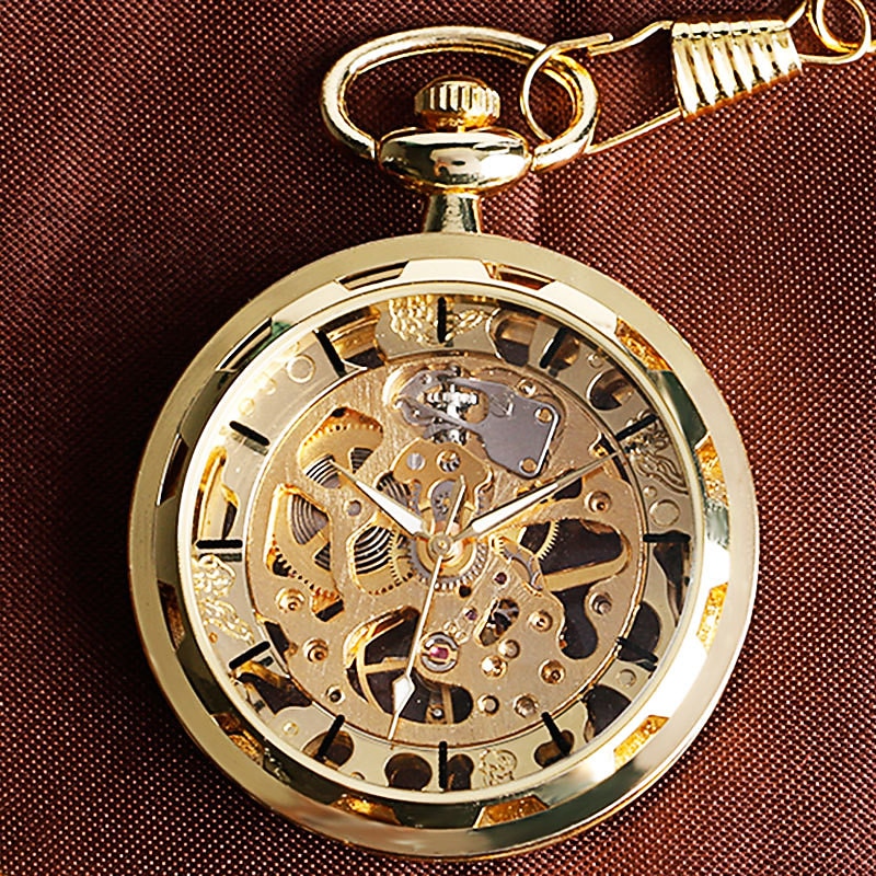 Men Pocket Watch Large Dial Titanium Alloy Watch4