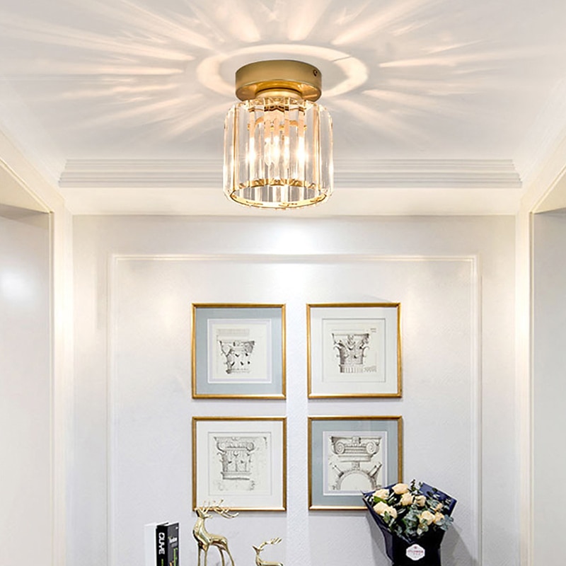 13 cm Pendant Lantern Design Flush Mount Lights Glass Geometrical Nature Inspired Modern 220-240V4