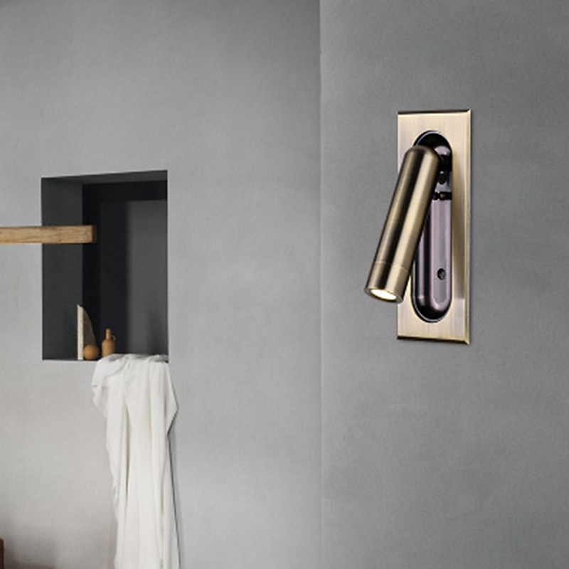 Creative Modern Wall Sconces Living Room Bedroom Iron Wall Light IP54 3W LED Wall Light Fixture Indoor Decorative Lighting4